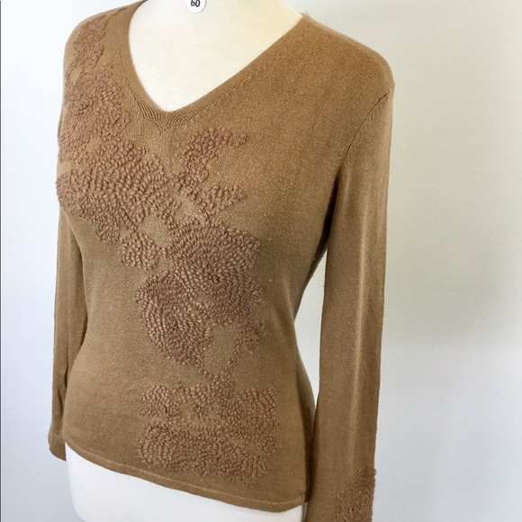 Emma Sofia brown sweater (B-60) - Picture 2 of 4